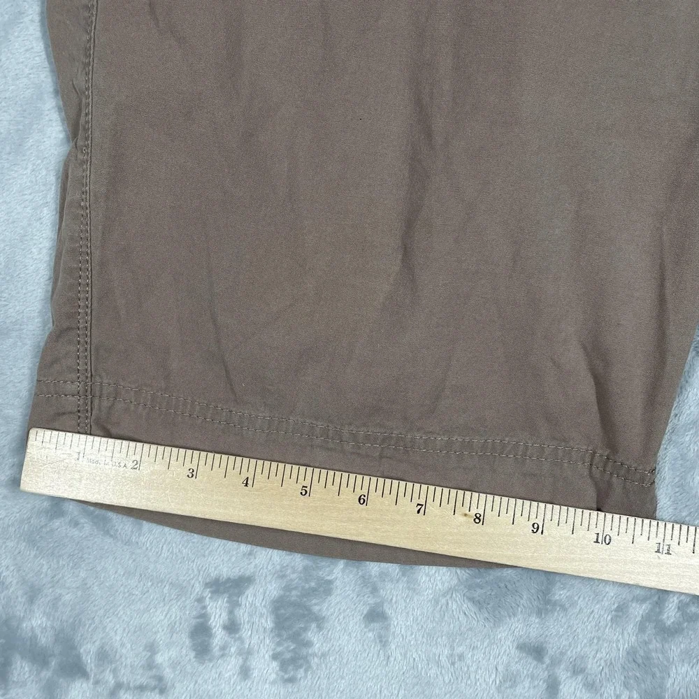 Brax Feel Good Rianda MT-WA Taupe Brown Cotton Bermuda Shorts Mens 32/32